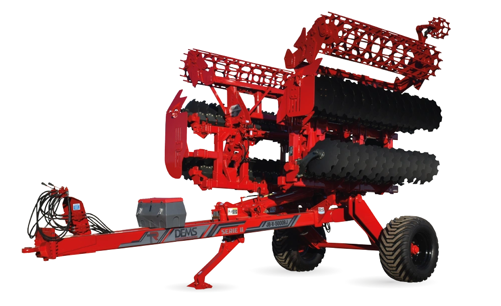 DEMS Agropartes - Acondicionador de suelos para siembra directa Modelo: JB-V-6000RJ SERIE II