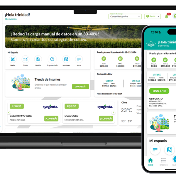 AgroPro - Gestión ordenada y compra de insumos