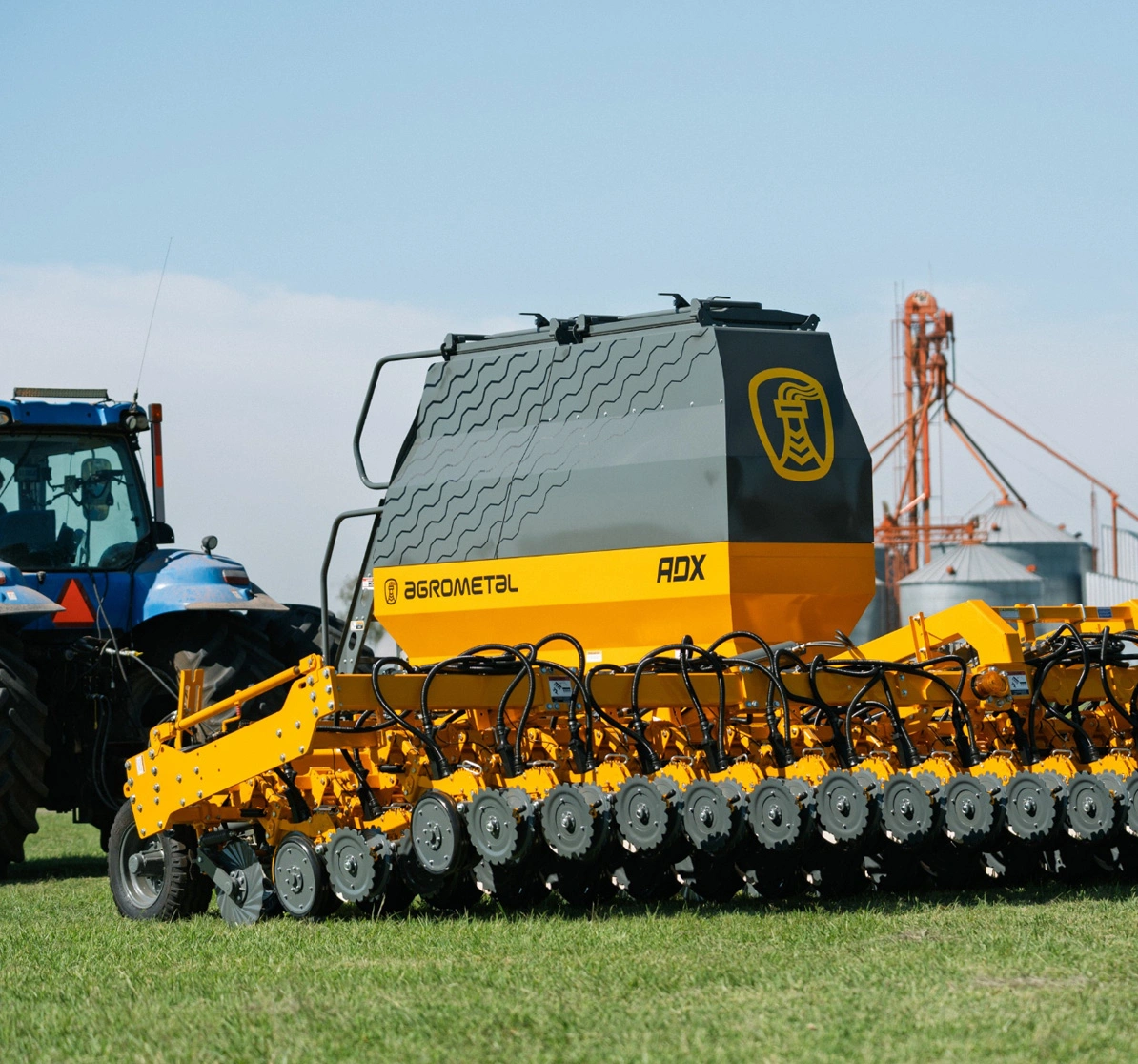Agrometal - ADX - Sembradora Air Drill - Para grano fino